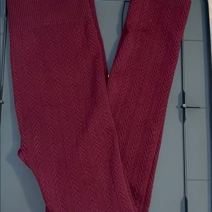 Motherhood Maternity Fleece Lined Leggings NWT